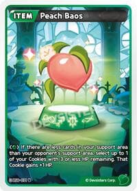 Peach Baos - A Game of Truth and Deceit - CookieRun: Braverse TCG card