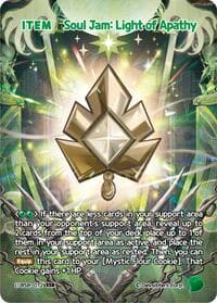 Soul Jam: Light of Apathy (SSR) - A Game of Truth and Deceit - CookieRun: Braverse TCG card