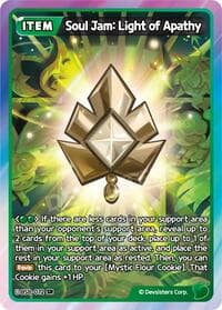 Soul Jam: Light of Apathy - A Game of Truth and Deceit - CookieRun: Braverse TCG card