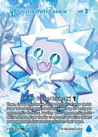 Icicle Yeti Cookie (SSR) - A Game of Truth and Deceit - CookieRun: Braverse TCG card