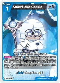 Snowflake Cookie - A Game of Truth and Deceit - CookieRun: Braverse TCG card