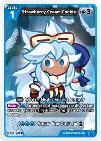 Strawberry Cream Cookie - A Game of Truth and Deceit - CookieRun: Braverse TCG card