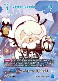 Cotton Cookie (SEC) - A Game of Truth and Deceit - CookieRun: Braverse TCG card