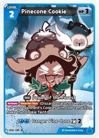 Pinecone Cookie - A Game of Truth and Deceit - CookieRun: Braverse TCG card