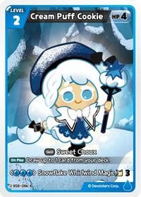Cream Puff Cookie - A Game of Truth and Deceit - CookieRun: Braverse TCG card