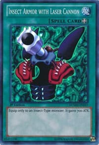 Insect Armor with Laser Cannon - Number Hunters - YuGiOh card