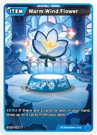 Warm Wind Flower - A Game of Truth and Deceit - CookieRun: Braverse TCG card