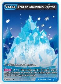 Frozen Mountain Depths - A Game of Truth and Deceit - CookieRun: Braverse TCG card