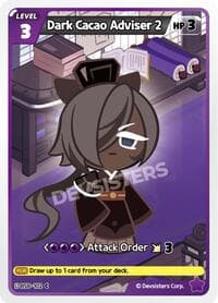 Dark Cacao Adviser 2 - A Game of Truth and Deceit - CookieRun: Braverse TCG card