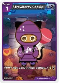 Strawberry Cookie - A Game of Truth and Deceit - CookieRun: Braverse TCG card
