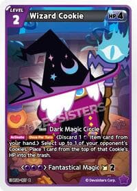 Wizard Cookie - A Game of Truth and Deceit - CookieRun: Braverse TCG card