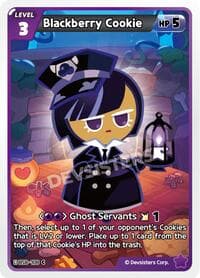 Blackberry Cookie - A Game of Truth and Deceit - CookieRun: Braverse TCG card