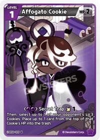 Affogato Cookie - A Game of Truth and Deceit - CookieRun: Braverse TCG card