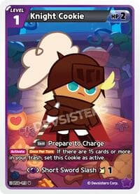 Knight Cookie - A Game of Truth and Deceit - CookieRun: Braverse TCG card