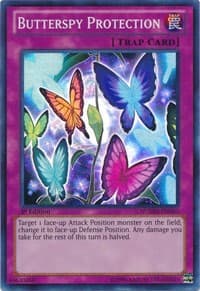 Butterspy Protection - Number Hunters - YuGiOh card