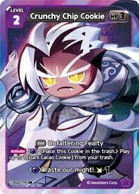 Crunchy Chip Cookie - A Game of Truth and Deceit - CookieRun: Braverse TCG card