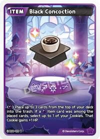 Black Concoction - A Game of Truth and Deceit - CookieRun: Braverse TCG card