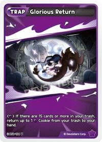 Glorious Return - A Game of Truth and Deceit - CookieRun: Braverse TCG card
