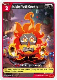 Icicle Yeti Cookie (Ver. 3) - A Game of Truth and Deceit - CookieRun: Braverse TCG card