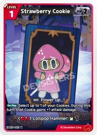 Strawberry Cookie (Ver. 1) - A Game of Truth and Deceit - CookieRun: Braverse TCG card