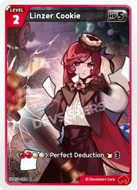 Linzer Cookie (Ver. 2) - A Game of Truth and Deceit - CookieRun: Braverse TCG card