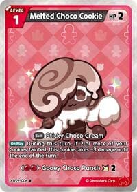 Melted Choco Cookie - A Game of Truth and Deceit - CookieRun: Braverse TCG card