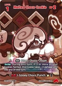 Melted Choco Cookie (SEC) - A Game of Truth and Deceit - CookieRun: Braverse TCG card