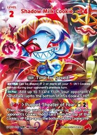 Shadow Milk Cookie (010) (SUR) - A Game of Truth and Deceit - CookieRun: Braverse TCG card