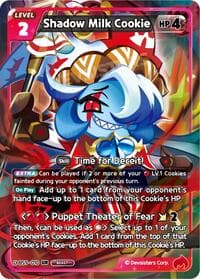 Shadow Milk Cookie (010) - A Game of Truth and Deceit - CookieRun: Braverse TCG card