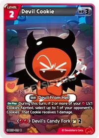 Devil Cookie - A Game of Truth and Deceit - CookieRun: Braverse TCG card