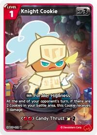 Knight Cookie (Ver. 1) - A Game of Truth and Deceit - CookieRun: Braverse TCG card