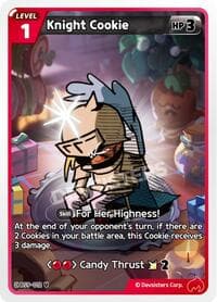 Knight Cookie (Ver. 2) - A Game of Truth and Deceit - CookieRun: Braverse TCG card