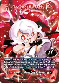 Candy Apple Cookie (SSR) - A Game of Truth and Deceit - CookieRun: Braverse TCG card