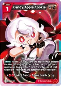 Candy Apple Cookie - A Game of Truth and Deceit - CookieRun: Braverse TCG card