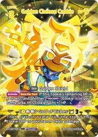 Golden Cheese Cookie (SSR) - A Game of Truth and Deceit - CookieRun: Braverse TCG card