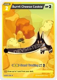 Burnt Cheese Cookie (Ver. 2) - A Game of Truth and Deceit - CookieRun: Braverse TCG card