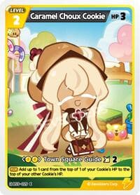 Caramel Choux Cookie (Ver. 1) - A Game of Truth and Deceit - CookieRun: Braverse TCG card
