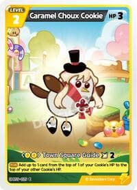 Caramel Choux Cookie (Ver. 2) - A Game of Truth and Deceit - CookieRun: Braverse TCG card