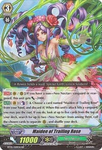 Maiden of Trailing Rose - BT05: Awakening of Twin Blades - Cardfight Vanguard card
