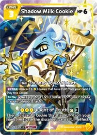 Shadow Milk Cookie (030) - A Game of Truth and Deceit - CookieRun: Braverse TCG card