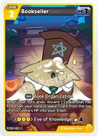 Bookseller - A Game of Truth and Deceit - CookieRun: Braverse TCG card