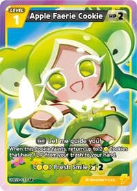 Apple Faerie Cookie - A Game of Truth and Deceit - CookieRun: Braverse TCG card