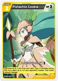 Pistachio Cookie (041) (Ver. 2) - A Game of Truth and Deceit - CookieRun: Braverse TCG card