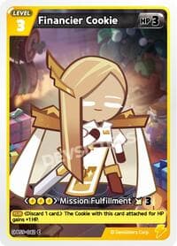 Financier Cookie - A Game of Truth and Deceit - CookieRun: Braverse TCG card