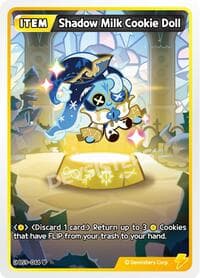 Shadow Milk Cookie Doll - A Game of Truth and Deceit - CookieRun: Braverse TCG card