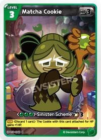 Matcha Cookie (Ver. 1) - A Game of Truth and Deceit - CookieRun: Braverse TCG card
