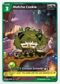 Matcha Cookie (Ver. 2) - A Game of Truth and Deceit - CookieRun: Braverse TCG card