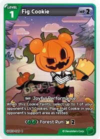 Fig Cookie (Ver. 1) - A Game of Truth and Deceit - CookieRun: Braverse TCG card