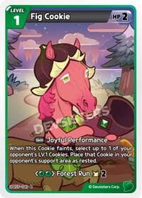 Fig Cookie (Ver. 2) - A Game of Truth and Deceit - CookieRun: Braverse TCG card
