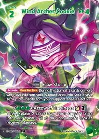 Wind Archer Cookie (SSR) - A Game of Truth and Deceit - CookieRun: Braverse TCG card
